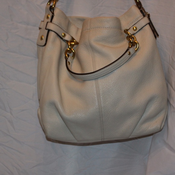 COACH F17165 Brooke White (Cream) Leather Handbag - Picture 4 of 8